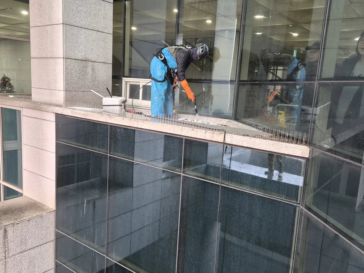 연천군 군남면 건물 복도·대기 동선 야간 위생청소 사례 - 행진크린