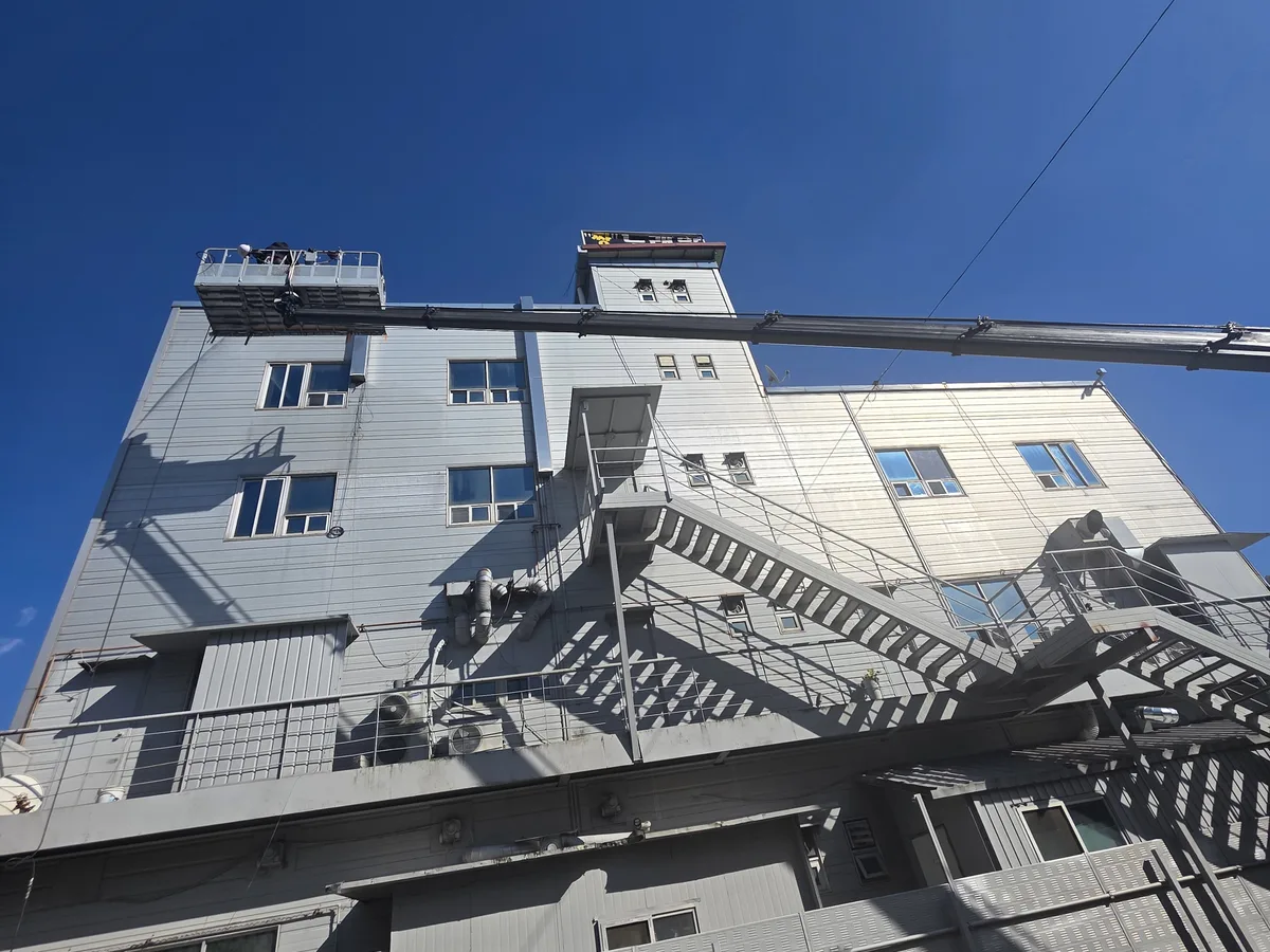 연천군 중면 건물 화장실 세면대 살균 위생청소 사례 - 행진크린